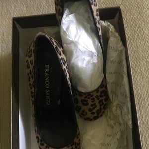 Franco Sarto Leopard Heels